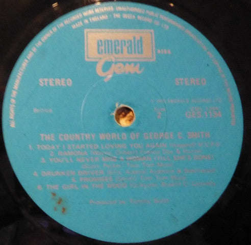 George C. Smith : The Country World Of George C. Smith (LP, Album)