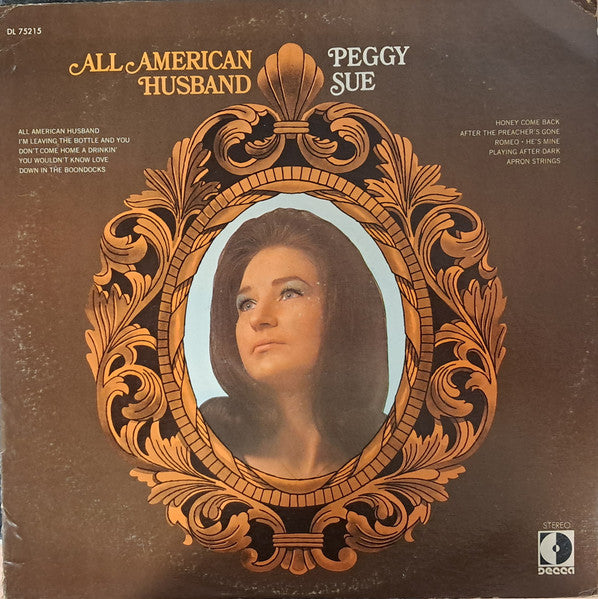 Peggy Sue (2) : All-American Husband (LP, Album, Ind)