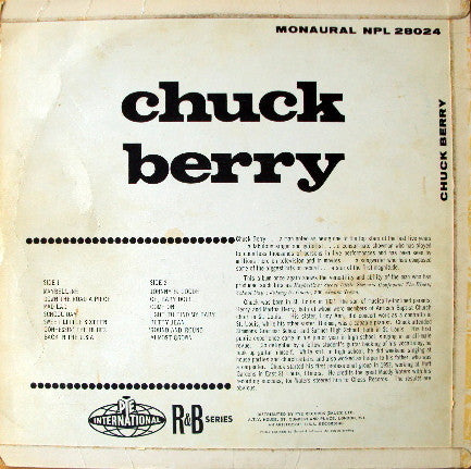 Chuck Berry : Chuck Berry (LP, Comp, Mono)