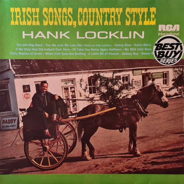 Hank Locklin : Irish Songs, Country Style (LP, Album, RE)