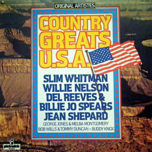 Various : Country Greats U.S.A. (LP, Comp)