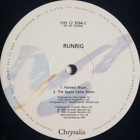 Runrig : Capture The Heart (12", EP, Gat)