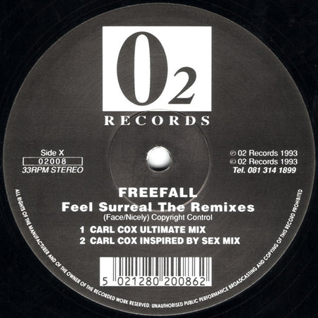 Freefall (2) : Feel Surreal (The Remixes) (12")
