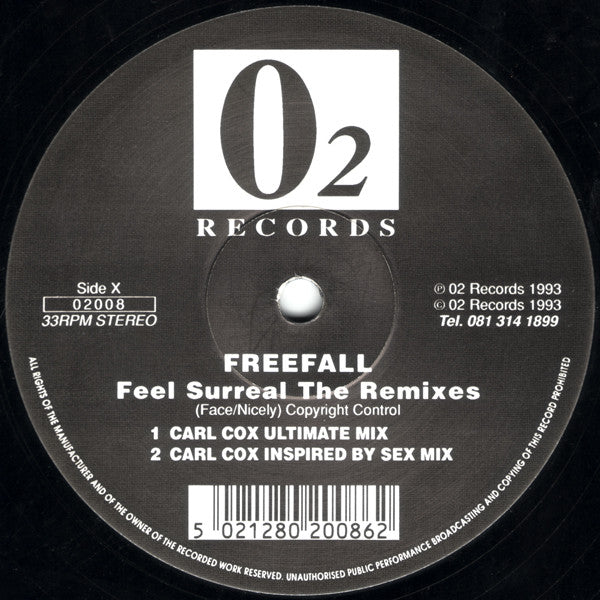 Freefall (2) : Feel Surreal (The Remixes) (12")