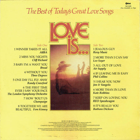 Various : Love Is...  (LP, Comp, Orl)