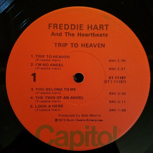 Freddie Hart And The Heartbeats : Trip To Heaven (LP, Album)