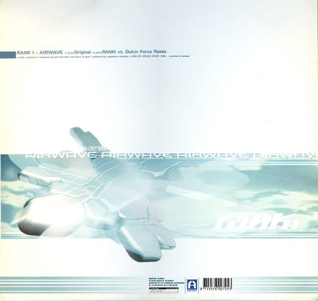 Rank 1 : Airwave (12")