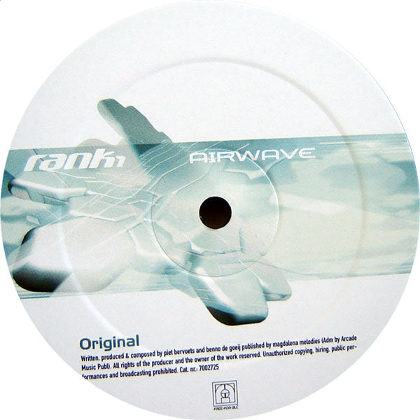 Rank 1 : Airwave (12")