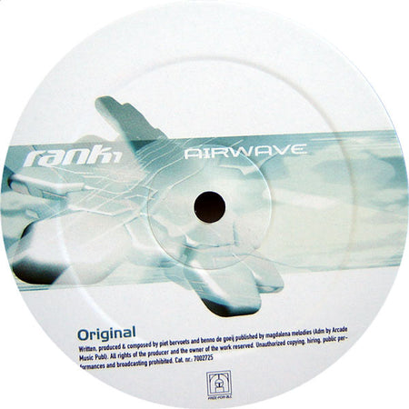 Rank 1 : Airwave (12")