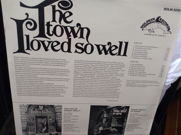 Paddy Reilly : The Town I Loved So Well (LP, Album)