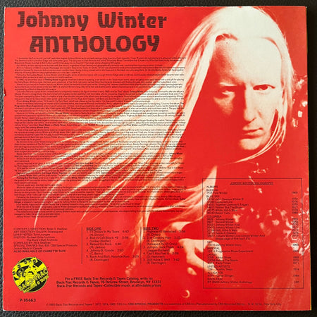 Johnny Winter : Anthology (LP, Comp)