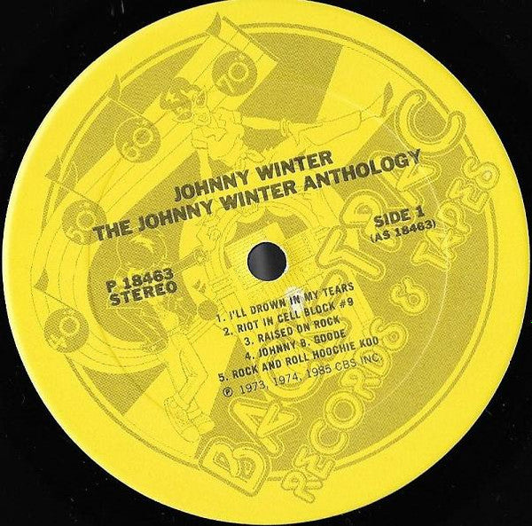 Johnny Winter : Anthology (LP, Comp)