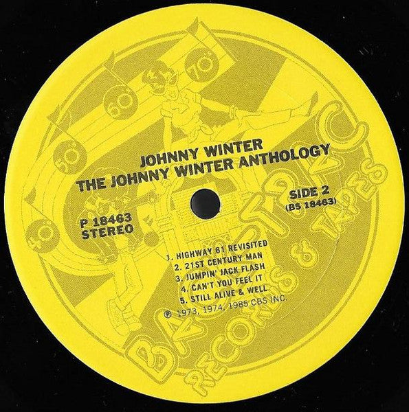 Johnny Winter : Anthology (LP, Comp)