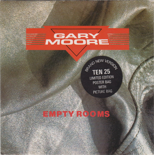 Gary Moore : Empty Rooms (7", Single, Ltd, Pos)