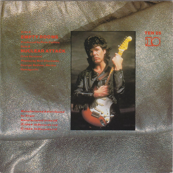 Gary Moore : Empty Rooms (7", Single, Ltd, Pos)