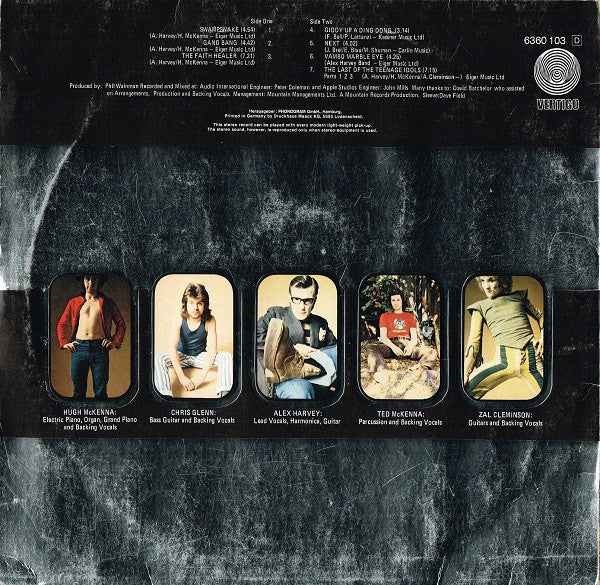 The Sensational Alex Harvey Band : Next (LP, Album)