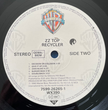 ZZ Top : Recycler (LP, Album, MAS)
