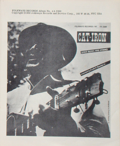 Cat-Iron* : Cat-Iron Sings Blues And Hymns (LP, Album)