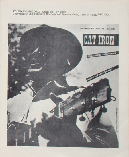 Cat-Iron* : Cat-Iron Sings Blues And Hymns (LP, Album)