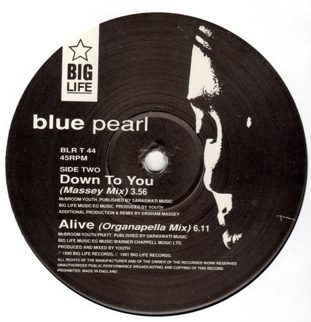 Blue Pearl : Alive (12", Single)