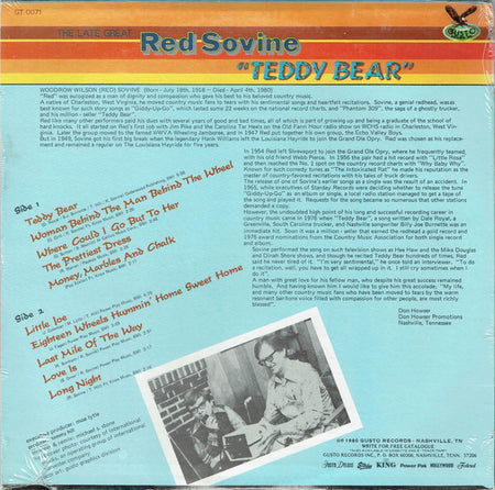 Red Sovine : Teddy Bear (LP, Comp)