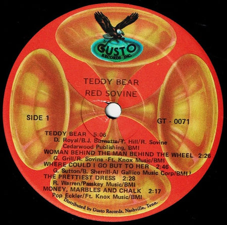 Red Sovine : Teddy Bear (LP, Comp)