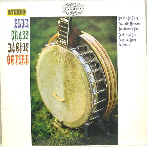 Homer And The Barnstormers : Blue Grass Banjos On Fire (LP, Album, RE)