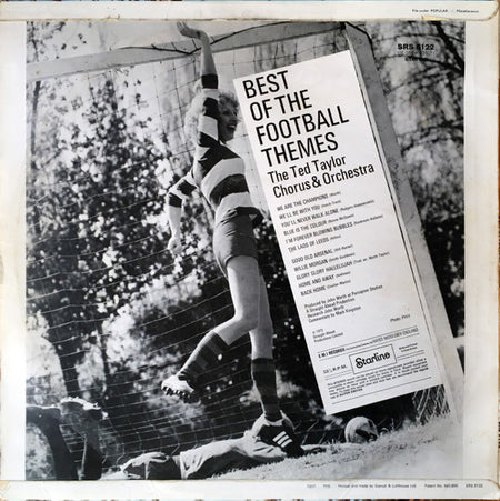 The Ted Taylor Chorus & Orchestra : Best Of The Football Themes (LP)