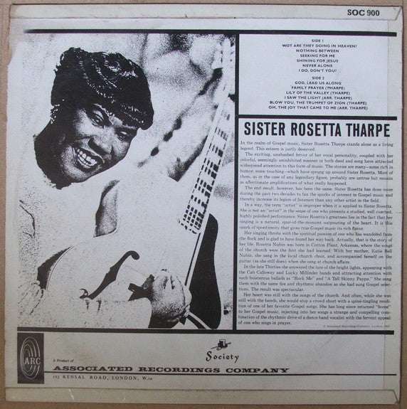 Sister Rosetta Tharpe With The Hot Gospel Tabernacle Choir And Players* : Sings Hot, Hot, Hot (LP)