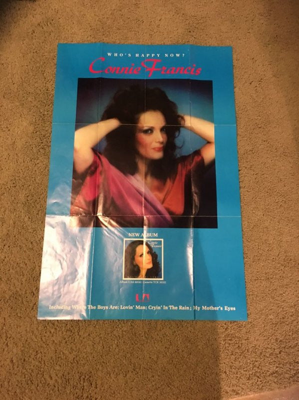 Connie Francis : Who's Happy Now? (LP, Album)