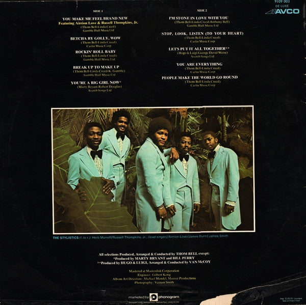The Stylistics : The Best Of The Stylistics (LP, Comp)