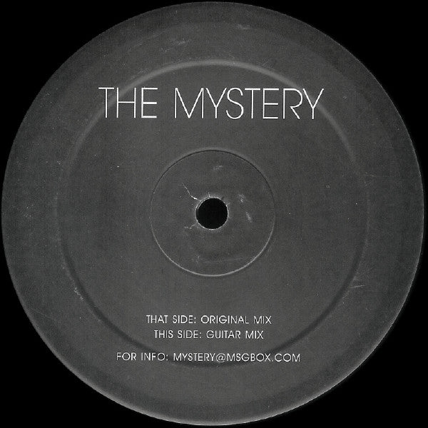 The Mystery : Mystery (12")