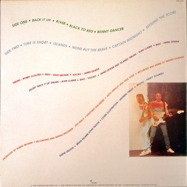 Robin Trower : Back It Up (LP, Album)