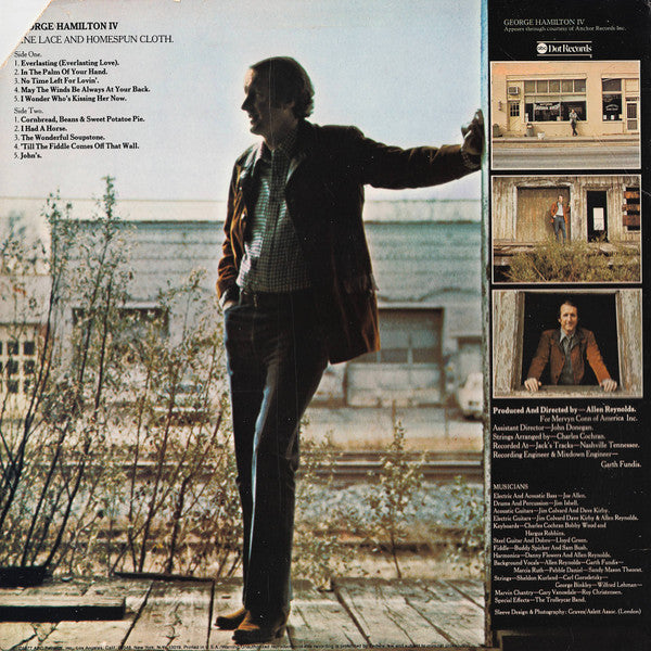 George Hamilton IV : Fine Lace And Homespun Cloth (LP, Album)
