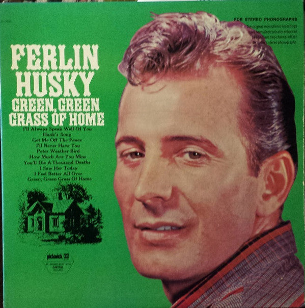 Ferlin Husky : Green, Green Grass Of Home (LP, Comp, RE)