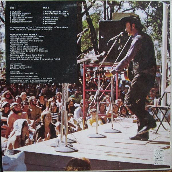 Stompin' Tom Connors : Love & Laughter (LP, Album)