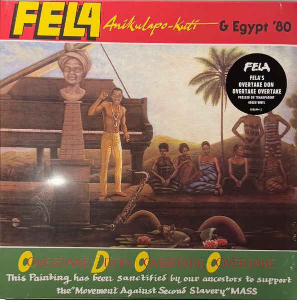 Fela Anikulapo-Kuti* & Egypt '80* : O.D.O.O. (Overtake Don Overtake Overtake) (LP, Album, RE)