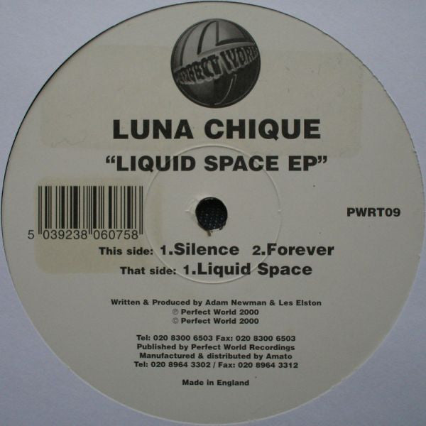 Luna Chique : Liquid Space EP (12", EP)