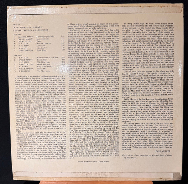 Various : Rhythm & Blues Of Chicago (LP, Comp)
