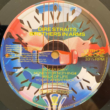 Dire Straits : Brothers In Arms (LP, Album, RE)