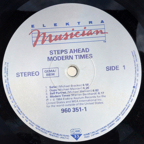 Steps Ahead : Modern Times (LP, Album)