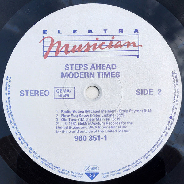 Steps Ahead : Modern Times (LP, Album)