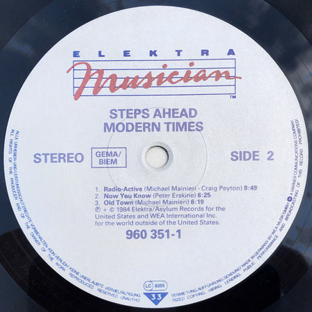 Steps Ahead : Modern Times (LP, Album)