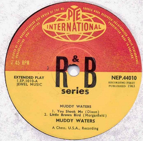 Muddy Waters : Muddy Waters (7", EP, Mono, Sol)