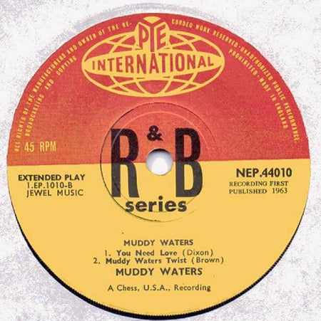 Muddy Waters : Muddy Waters (7", EP, Mono, Sol)