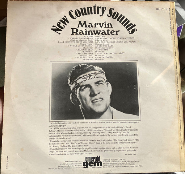 Marvin Rainwater : New Country Sounds (LP, Album)