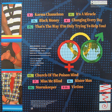 Culture Club : Colour By Numbers (LP, Album, EMI)