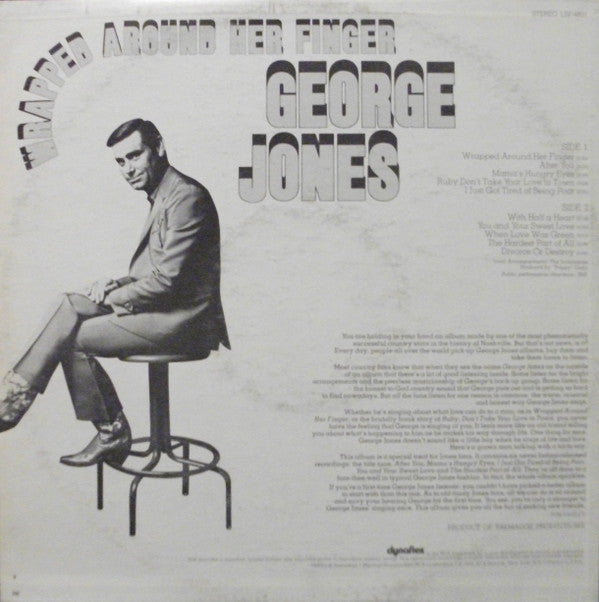 George Jones (2) : Wrapped Around Her Finger (LP, Album)