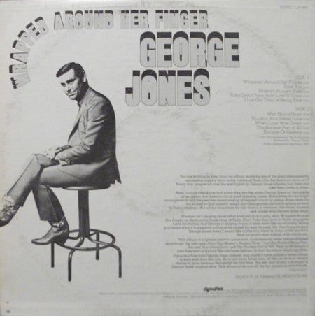 George Jones (2) : Wrapped Around Her Finger (LP, Album)