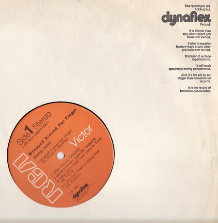 George Jones (2) : Wrapped Around Her Finger (LP, Album)